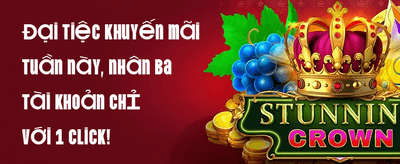 Siêu Thưởng Chào Mừng 100% promotion banner